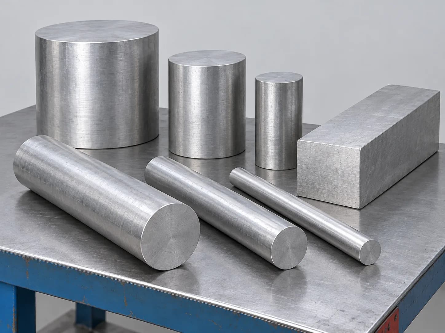 AI-generated dissolvable magnesium alloy machining stock category reference; not an exact-model photograph