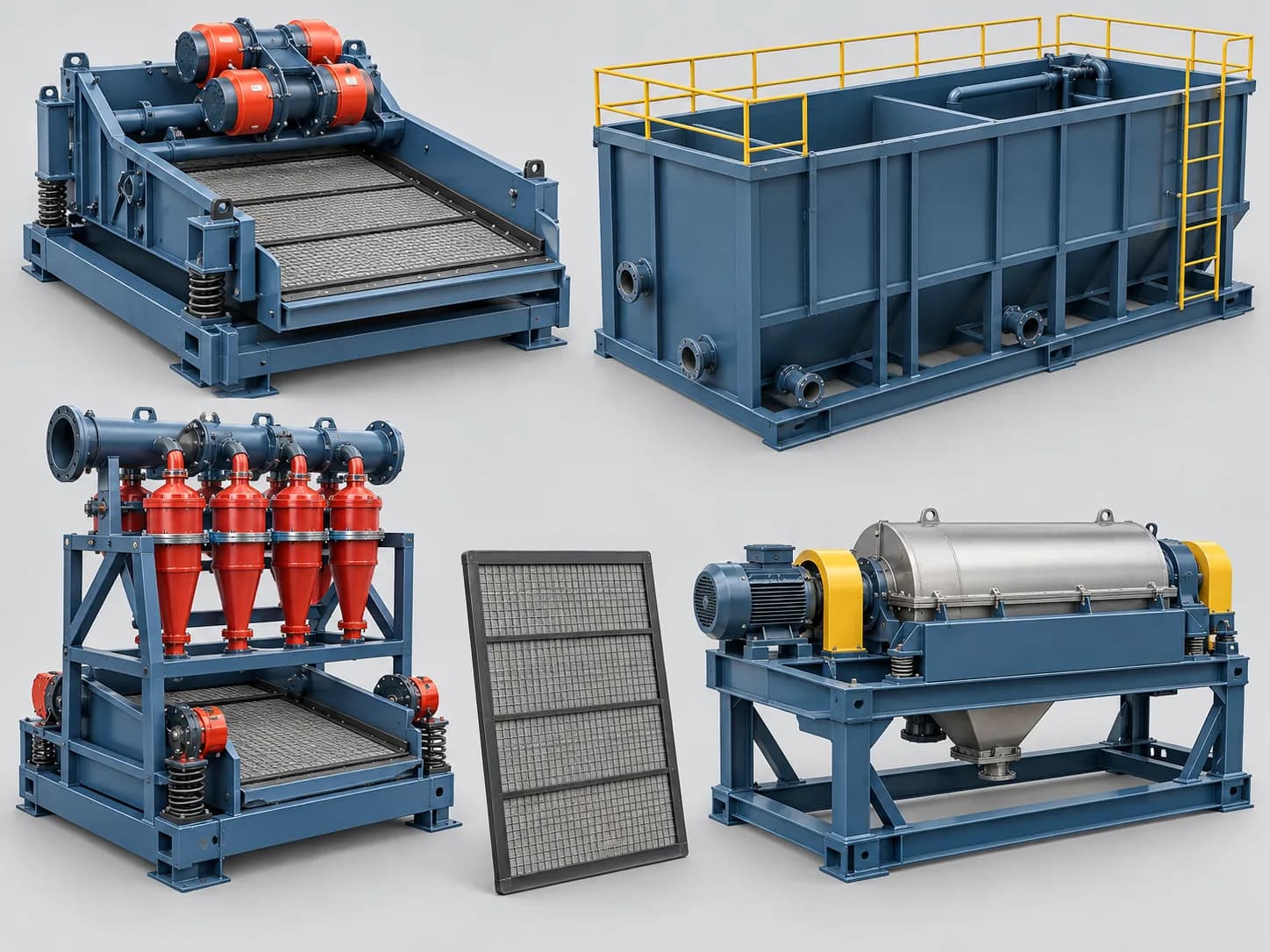 AI-generated equipment category reference for Shale Shaker Screens; not an exact model photograph or specification evidence.